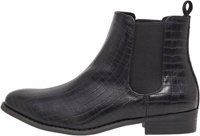 Bianco WIDE FIT Bottes en cuir Chelsea (36)