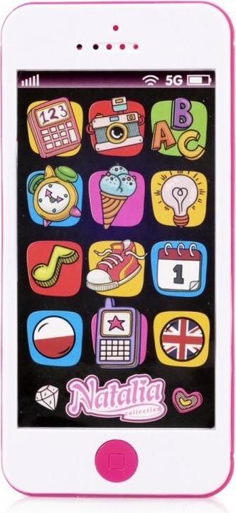 Productafbeelding Artyk Natalia Puppe geht mit Smartphone 41cm