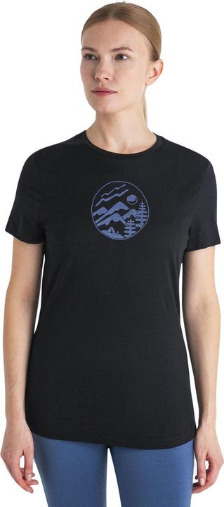 Immagine prodotto Icebreaker Maglietta Tech Lite III S/S da donna Camping Circle (M)