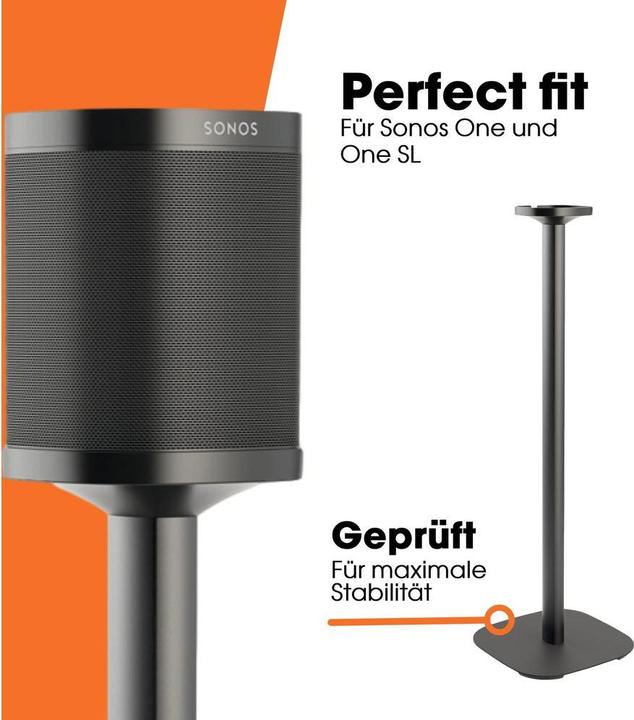 Immagine prodotto Vogels Suono 4301B (1 pz., Cavalletto, Non mobile)