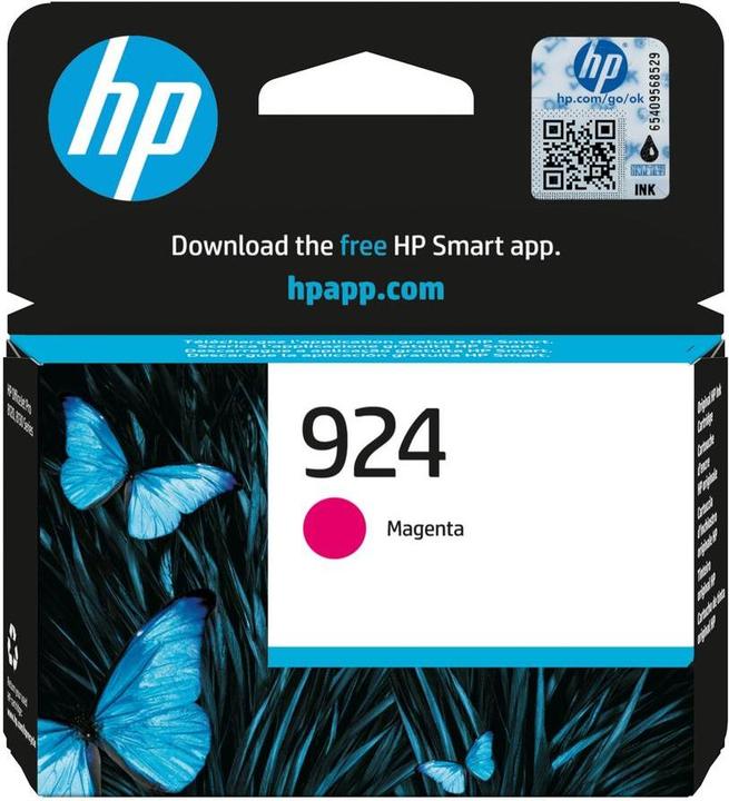 Image du produit HP Hewlett-Packard 924 Cartouche d'encre magenta originale, 924 Magenta (M)