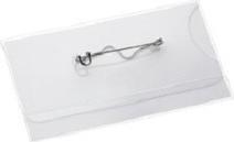 Produktbild Durable Hartfolien-Namensschilder mit Wellennadel