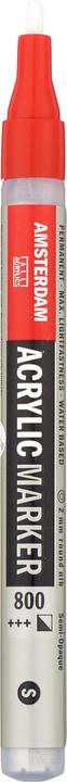 Actual product image Amsterdam Acrylic marker S 1 piece, silver gray (1 x)