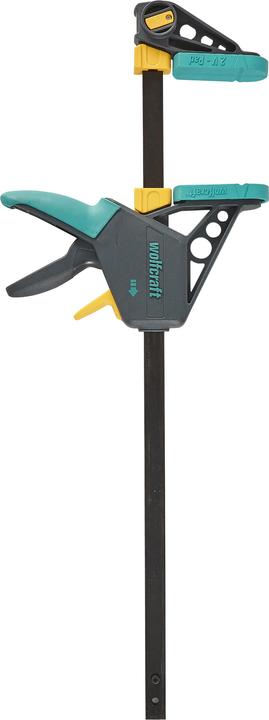 Produktbild wolfcraft Einhandzwinge EHZ „PRO“ 100/450 mm (450 mm)