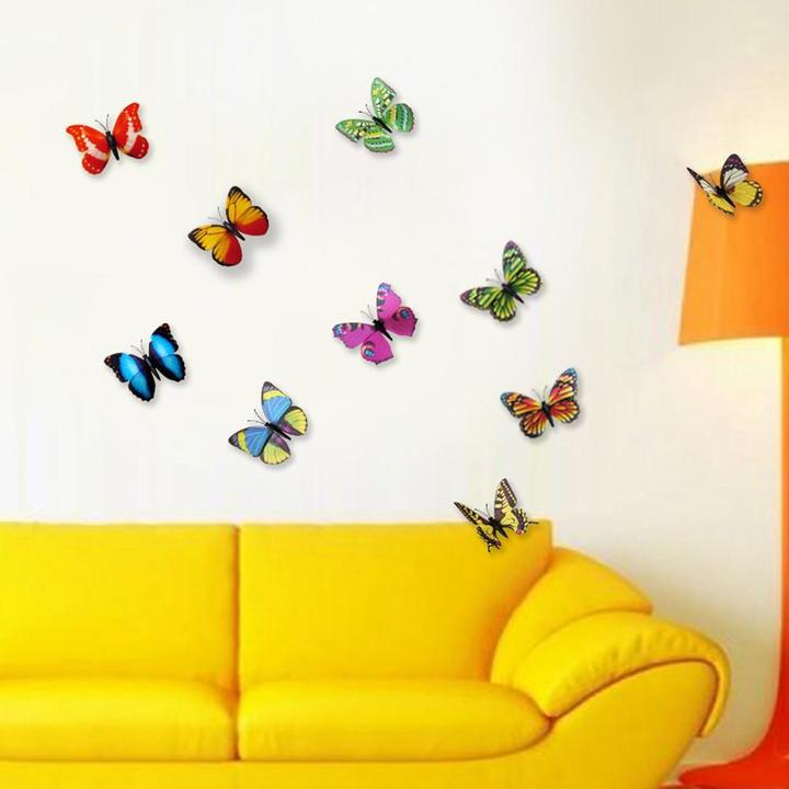 Immagine prodotto Walplus Farfalle (9 x 7 cm)