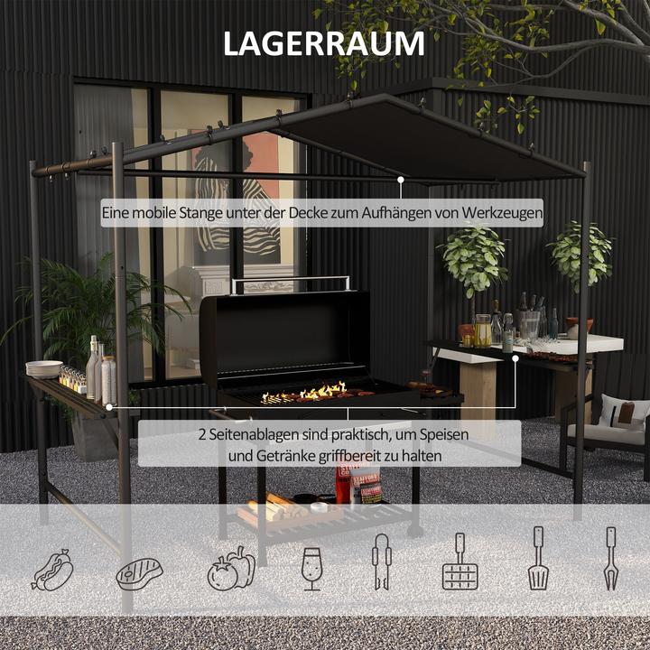 Produktbild Outsunny Pavillon (277 cm, 149 cm)