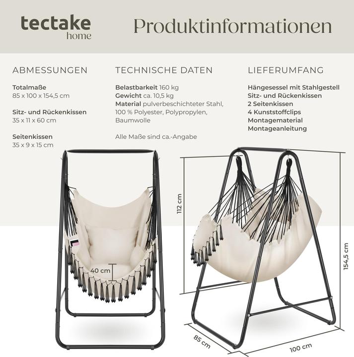 Produktbild tectake Alison (160 kg)