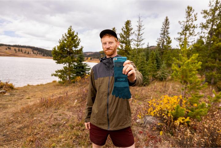 Actual product image Injinji Trail Midweight Mini Crew (37 - 40)