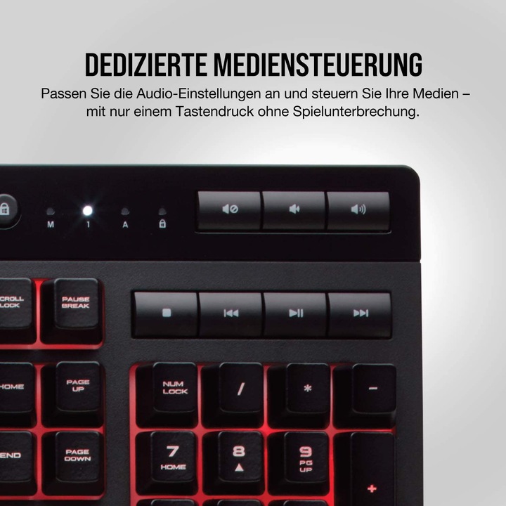 Produktbild Corsair K55 Rgb (DE, Kabelgebunden)