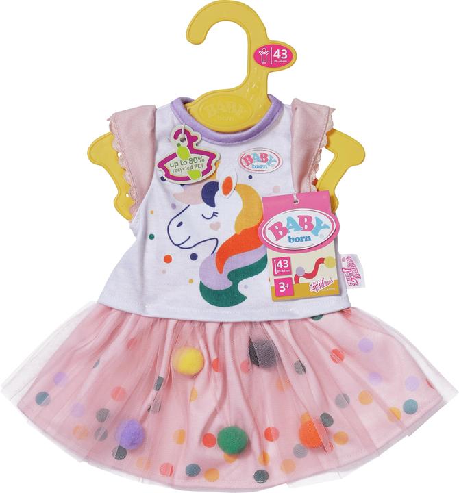 Produktbild Zapf Creation BABY born Einhornkleid mit Tutu