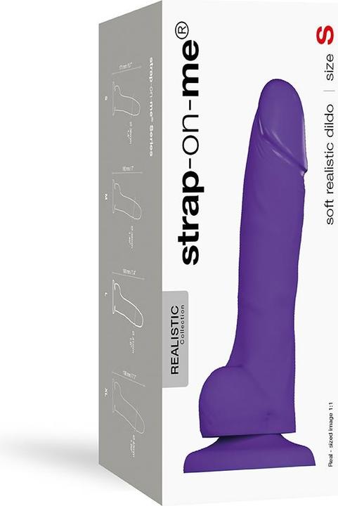 Image du produit Strap-on-me Soft Realistic Purple Size S