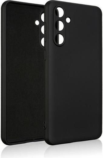 Actual product image Beline Case Silicone Samsung M55 M556 czarny/black (Samsung Galaxy M55)