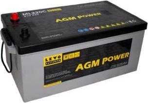 Immagine prodotto Levo Batteria AGM ML200 12V 220Ah 1200 IT (A) (12 V, 220 Ah, 1200 A)