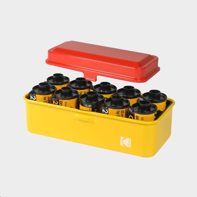 Actual product image Kodak FILM CASE 120/135 (LARGE) Red/Yellow (Photo case)