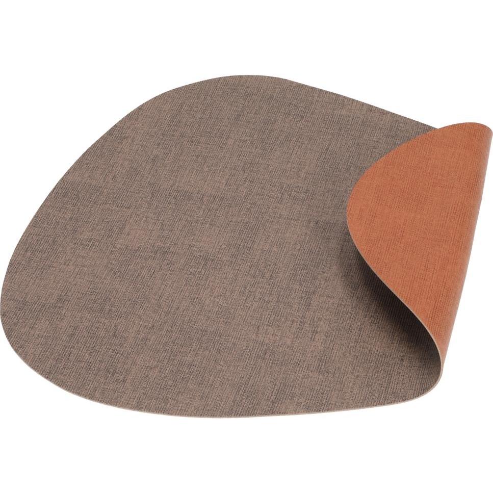 HTI-Living, Tischset, Tischset 4-teilig Cognac / Braun (4 x, 45 x 36 cm)