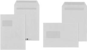 Actual product image Mailmedia Envelopes C4 self-adhesive, with window on the left (250 x)