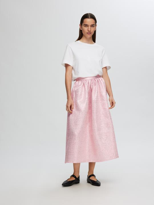 Produktbild Selected Femme Metallic Jacquard Maxirock (40)