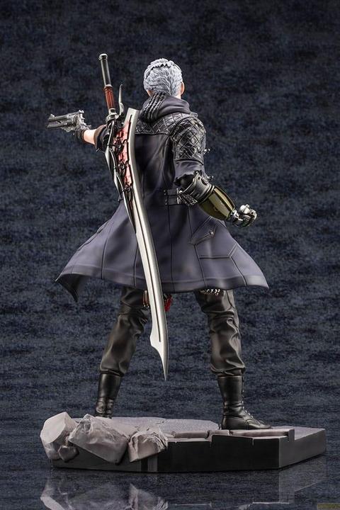 Actual product image Kotobukiya Devil May Cry 5 ARTFXJ PVC Statue 1/8 Nero 27 cm