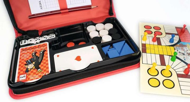Actual product image Carlit 12 travel games (German, French, Italian)