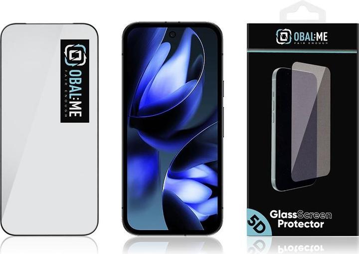 Productafbeelding iLike Other - OBAL:ME 5D Glass Screen Protector for Google Pixel 9a Black (Google Pixel 9a)