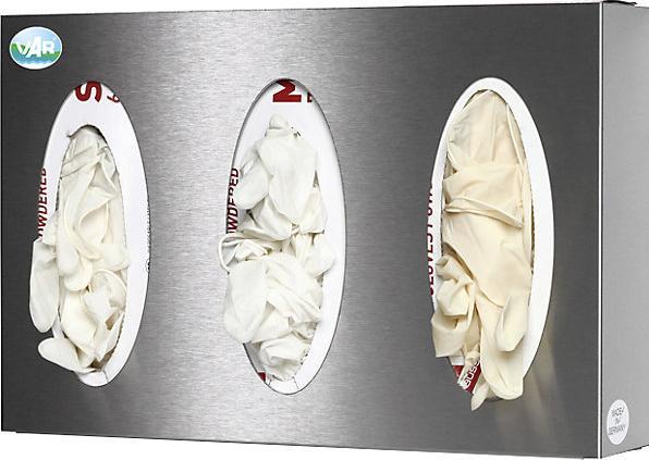 Produktbild VAR Wandspender, für Handschuh-/Handtuchboxen, Ausführung 1-fach bis 3-fach