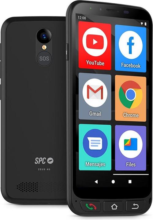 Produktbild SPC Zeus 4G (16 GB, Black, 5.50", Dual SIM, 4G)