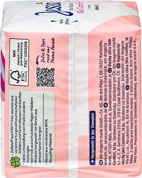 Actual product image dm Jessa Ultra-Binden Skin Comfort (16 x)
