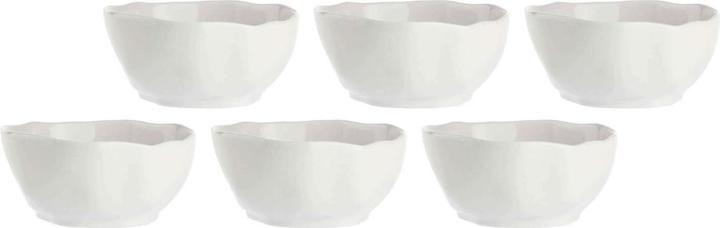 La Porcellana Bianca LUNIA Set mit 6 Schalen 15 cm (15 cm)