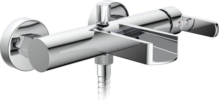 Produktbild Schütte Wannenarmatur Bad NIAGARA Wannenfüllarmatur Chrom Schwallauslauf Wasserfall 26130