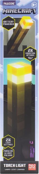 Actual product image Paladone Products Lampada Minecraft - Torch Light
