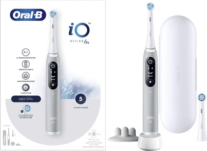 Produktbild Oral-B iO 6S Erwachsener Vibrierende Zahnbürste (Oszillierende Zahnbürste)