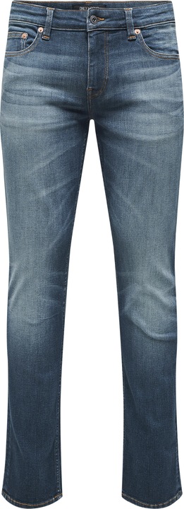 Only & Sons Verjüngter Slim Fit Niedrige Taille Jeans Slim Fit Jeans