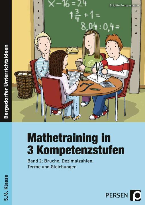 Produktbild Mathetraining in 3 Kompetenzstufen 2 (Deutsch, Brigitte Penzenstadler, 2019)
