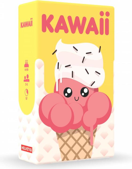 Helvetiq Kawaii (Deutsch, Englisch, Französisch, Italienisch, Niederländisch, Spanisch, 3 - 5 Spieler)
