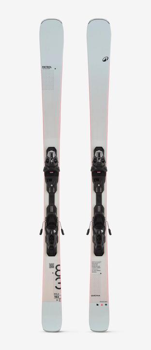 Image du produit Wedze Ski All Mountain avec fixations, Patrol 83, gris (170 cm, Avec fixations)