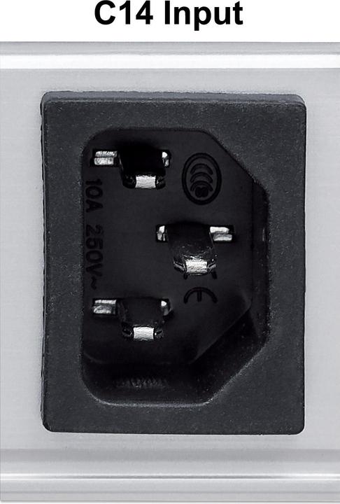 Produktbild Intellinet Kaltgerätebuchse C13 PDU mit Klammern