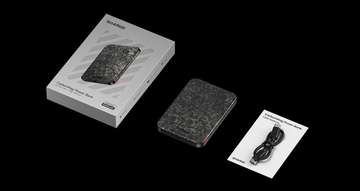 Image du produit Sharge CarbonMag (5K) (5000 mAh, 20 W, 19.25 Wh)