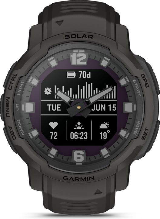 Produktbild Garmin Smartwatch Instinct Crossover Solar (45 mm)