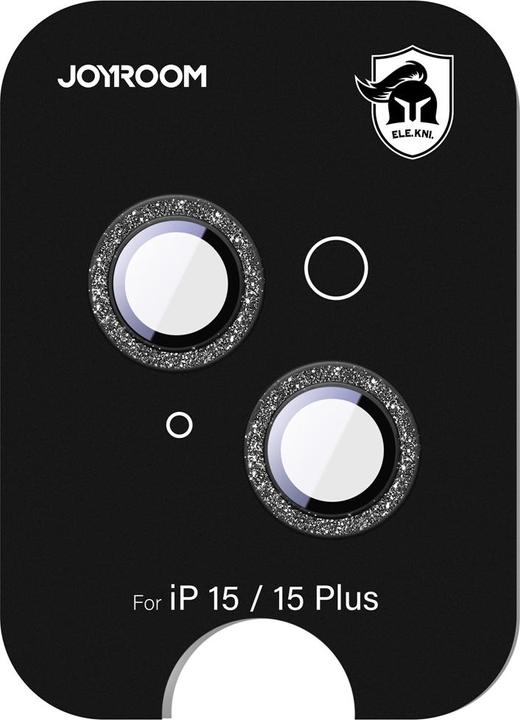 Joyroom JR-MSF0289 Camera Lens Protector for iP15/iP15 Plus-Black (Apple iPhone 15, Apple iPhone 15 Plus)
