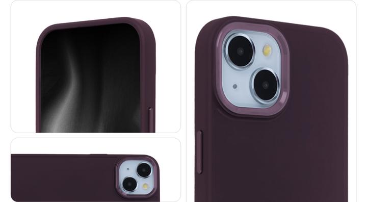 Actual product image Tecto Shield Satin Elegant Case for iPhone 11 burgundy (Apple iPhone 11)