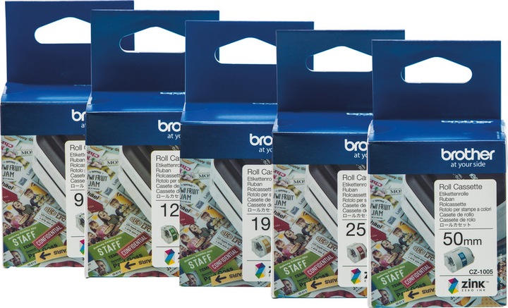 Produktbild Brother CZ-1004 Etikettenrolle