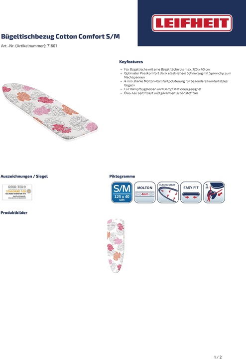 Immagine prodotto Leifheit Cotone Comfort