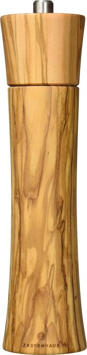 Image du produit Zassenhaus Moulin à sel de Francfort en bois d'olivier, 24 cm (Sel)