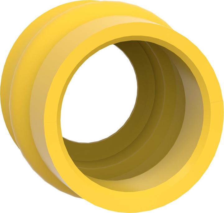 Actual product image Schneider Electric Accessories Rubber bellows yellow for Ø40 pad pressure boosters IP to 69K in pack of 2