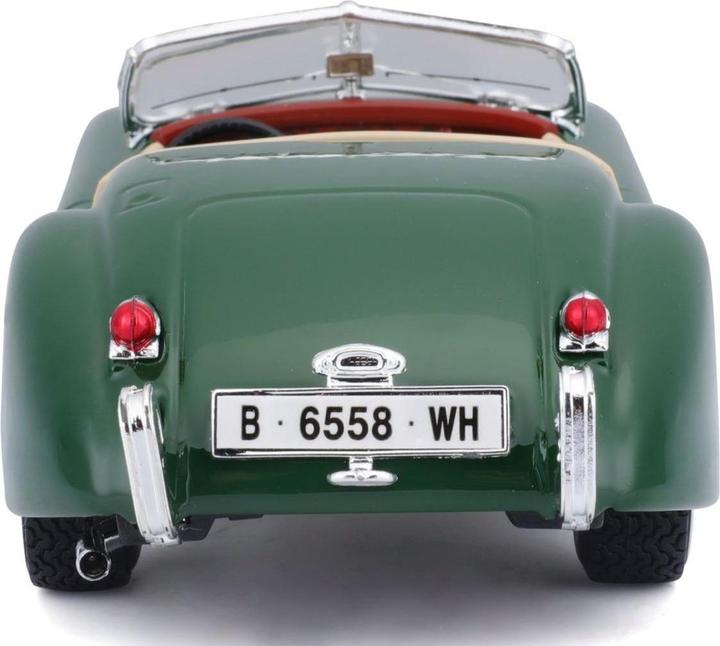 Actual product image Bburago 18-22018 - Jaguar XK 120 Roadster (1951) dark green - 1:24