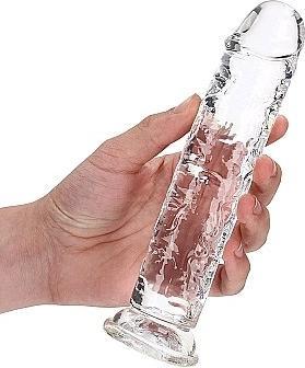 Productafbeelding RealRock Rechte Realistische Dildo met Zuignap - 7" / 18