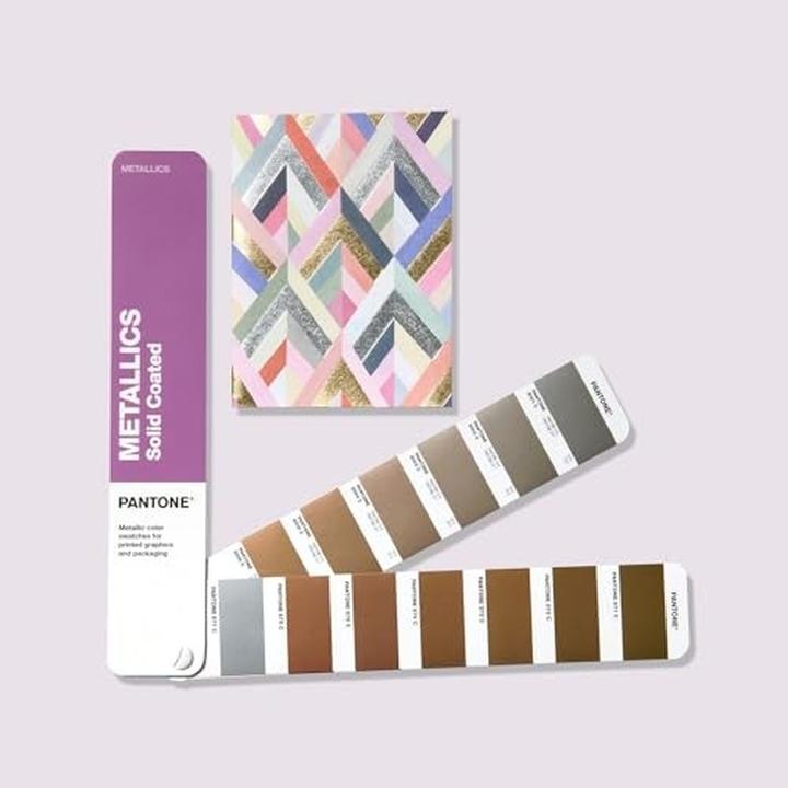 Actual product image Pantone Metallics Guide