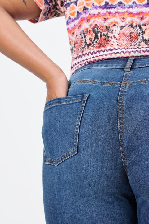 Actual product image Angel of Style Jeans with rhinestone hems and 5 pockets (48)