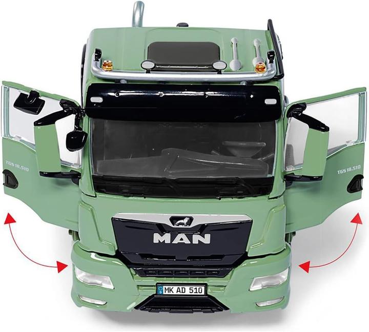 Produktbild Wiking 0776 50 Spur 1 MAN TGS 2-Achs-Zugmaschine Ackerdiesel grün