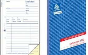 Actual product image Avery Delivery note (40 x)